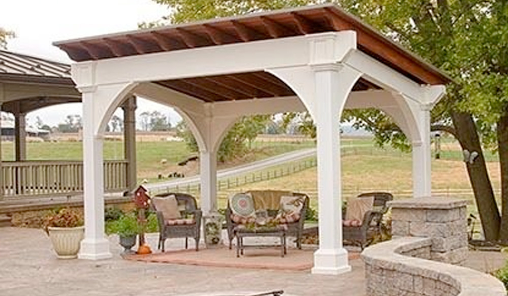 Santa Fe Vinyl Pavilion Boca Raton Florida, Pavilion Builder Pavilions